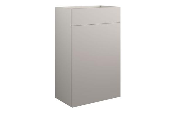 Clarence 500mm Standard WC Unit - Matt Dove Grey (Grey Cab)